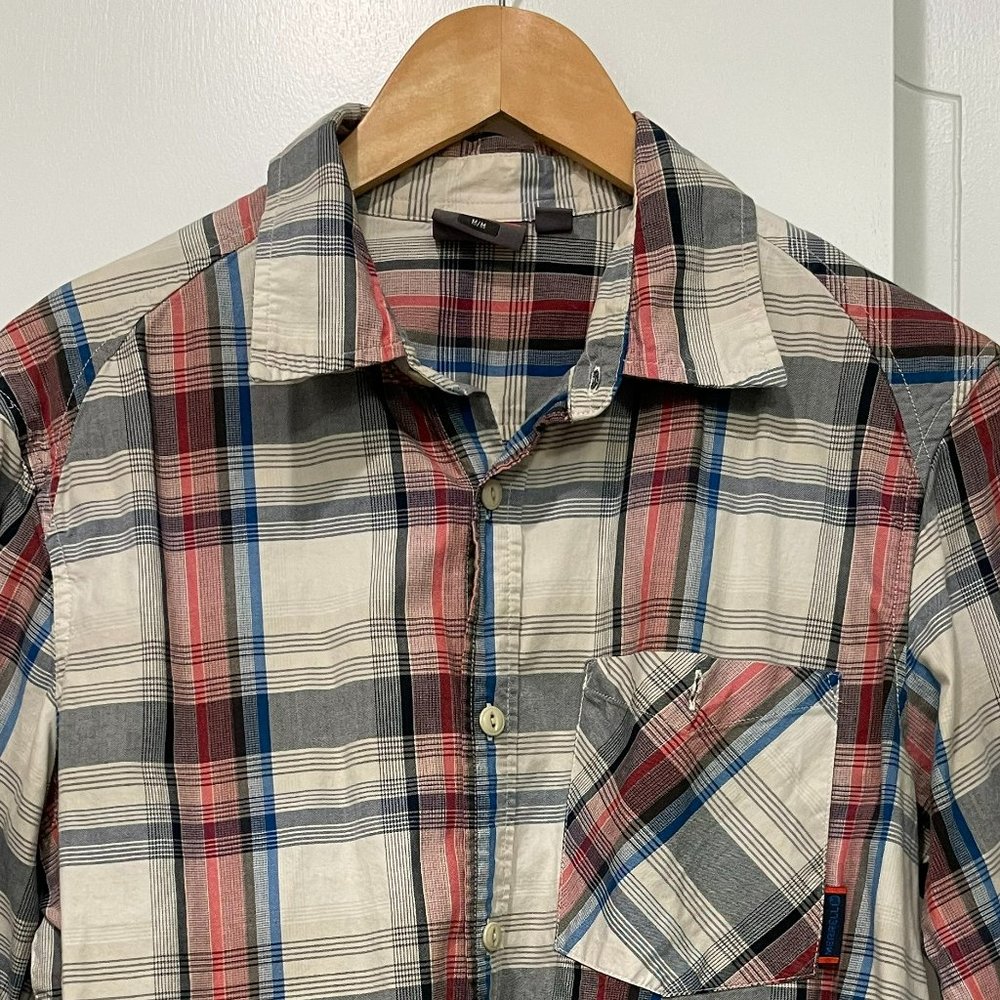 Merrell Men's lightweight 100% cotton button shirt